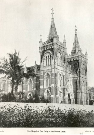 Foto de Capilla de la Comunidad Católica de Nuestra Señora del Monte 1904, India - Imagen libre de derechos