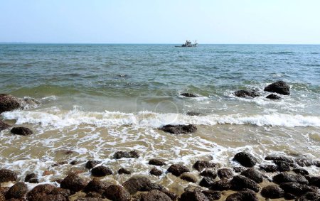 Téléchargez les photos : Kabana Beach à Goa ; Inde - en image libre de droit