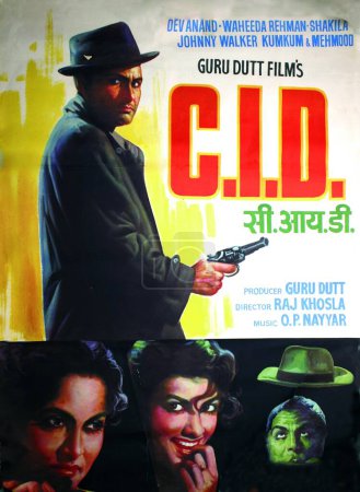 Photo for Indian bollywood Film poster of CID India - Royalty Free Image