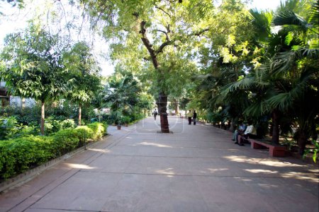L'ashram de Sabarmati était la résidence du Mahatma Gandhi père de la nation également connu sous le nom d'ashram de Gandhi situé sur les rives occidentales du fleuve Sabarmati ; Ahmedabad ; Gujarat ; Inde
