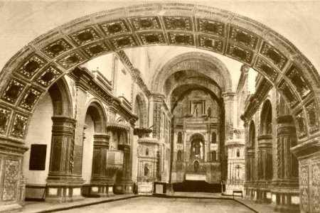 Ancien millésime 1900 Eglise de Saint François d'Assise, Goa, Inde, Asie
