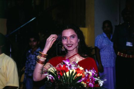 Téléchargez les photos : Indien Bollywood actrice rekha ganesan, Inde, asie - en image libre de droit