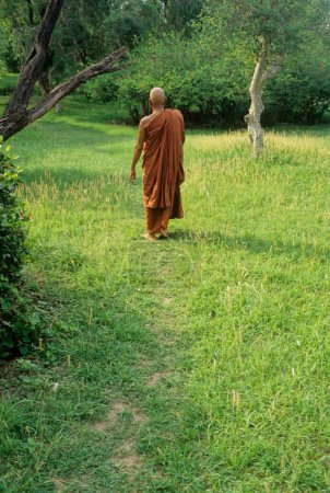 Foto de Jetvan Vihara, Buddhism Sravasti, Uttar Pradesh, India - Imagen libre de derechos