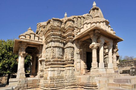Siddheshwar Tempel in chittorgarh bei Rajasthan Indien Asien