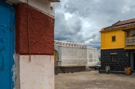 Téléchargez les photos : Digambar Jain Temple Kagvad, belgaum, karnataka, Inde, Asie - en image libre de droit