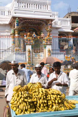 Photo for Jain temple and bazaar at Bijapur ; Karnataka ; India - Royalty Free Image