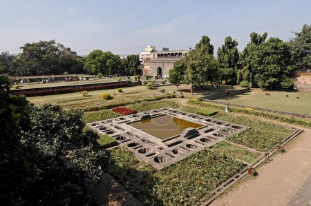 Vue intérieure Shaniwar Wada ; Pune ; Maharashtra ; Inde