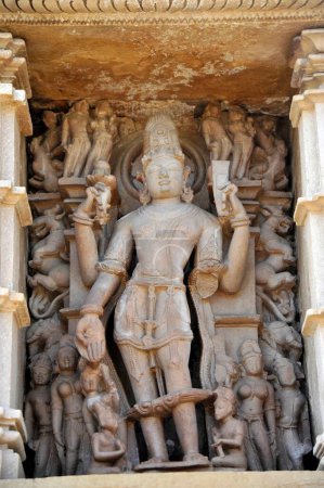 Photo for Lord vishnu sculpture khajuraho madhya pradesh India Asia - Royalty Free Image