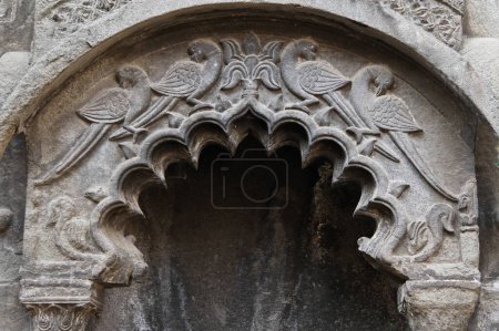 Téléchargez les photos : Détail architectural ; Temple Trishundi Ganesh (1753) ; Pune ; Maharashtra ; Inde - en image libre de droit