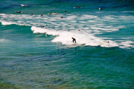 Téléchargez les photos : Surfer bondi beach sydney australie - en image libre de droit