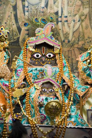 Shri radha banabihari ji temple, mathura, uttar pradesh, india, asia