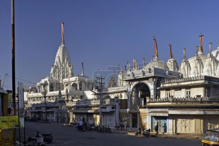 Photo for Jain temple chandi bazaar, jamnagar, gujarat, india, Asia - Royalty Free Image