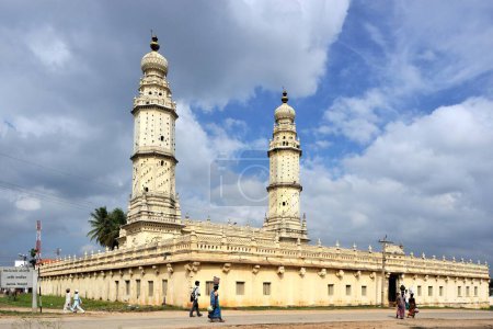 Masjid e Ala ou Jama Masjid, Srirangapatna, Mysuru, Karnataka, Inde, Asie