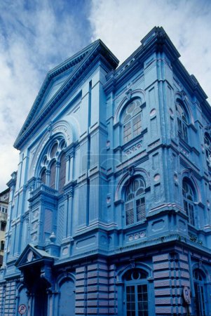 Knesset Eliyahoo Sinagoga Judía construida en 1885 por Jacob Elias Sasson cerca de Kala Ghoda Fort Bombay Mumbai Maharashtra India