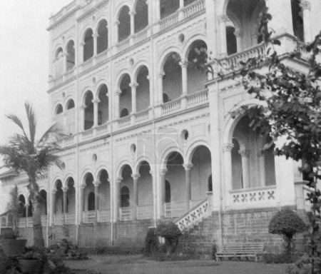 Aga Khan Palast, Pune, Maharashtra im Jahr 1944