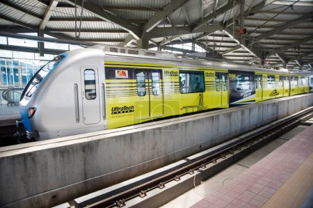 Photo for Metro rail Mumbai Maharashtra India Asia - Royalty Free Image