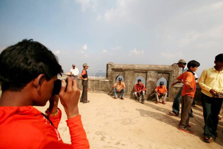 Photo for Tourist at the Panhala fort ; Kolhapur ; Maharashtra ; India - Royalty Free Image