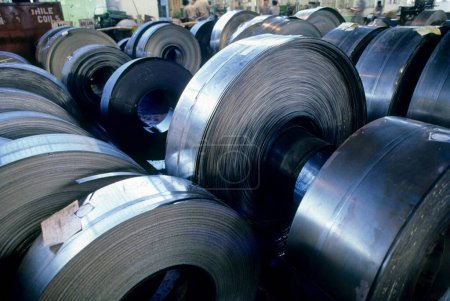 Foto de Fábrica de la industria del acero en la India - Imagen libre de derechos