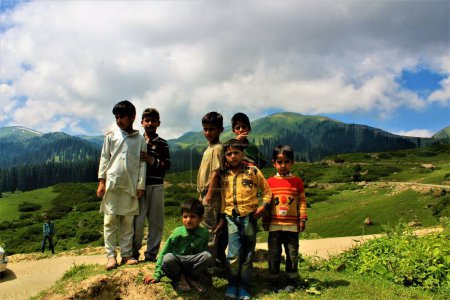 Téléchargez les photos : Enfants du Cachemire, Inde, Asie, Cachemire - en image libre de droit