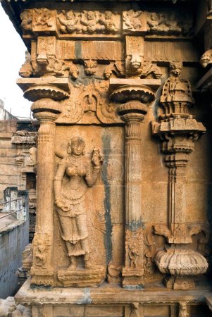 Foto de Estatua en el templo de Venugopala en el templo de Sri ranganatha, Srirangam, Tiruchchirappalli, Tamil Nadu, India - Imagen libre de derechos