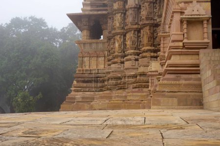 Chitragupta Tempel, Khajuraho, Madhya Pradesh, Indien, Asien