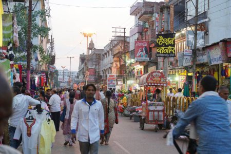 Foto de Mercado, varanasi, uttar pradesh, india, asia - Imagen libre de derechos