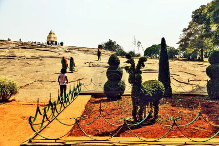Téléchargez les photos : Tour Kempegowda dans le jardin botanique de Lalbagh, Bangalore, Karnataka, Inde, Asie - en image libre de droit