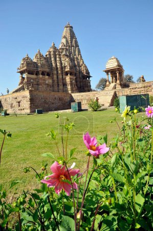 Temple Kandariya mahadev Madhya Pradesh Khajuraho Inde Asie