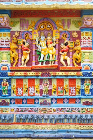 Foto de Krishna svrup vishnu templo, Valam, Visnagar, Mehsana, Gujarat, India - Imagen libre de derechos