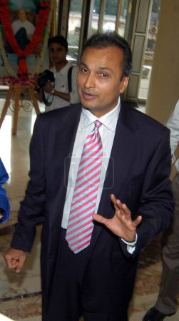 Téléchargez les photos : Anil Ambani président de Reliance Group, Mumbai, Maharashtra, Inde, Asie - en image libre de droit