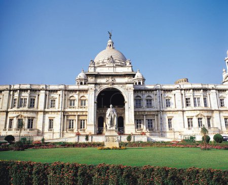 Foto de Victoria memorial museum, kolkata, west bengal, india, asia - Imagen libre de derechos