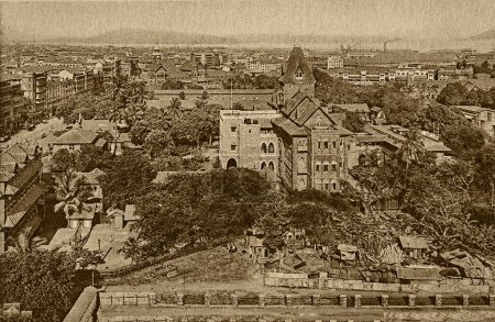 Téléchargez les photos : Photo vintage de gokuldas tejpal hospital, mumbai, maharashtra, Inde, asie - en image libre de droit