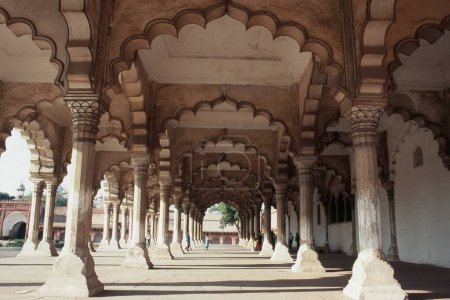 Téléchargez les photos : Intérieur, Diwan i Am, Agra Fort, Agra, Uttar Pradesh, Inde, Asie - en image libre de droit