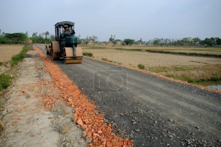 Téléchargez les photos : Rouleau de route bengale calcutta Inde Asie - en image libre de droit