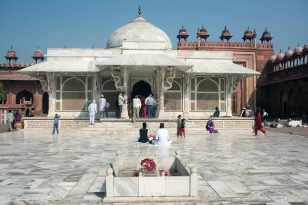 Téléchargez les photos : Sheikh salim chisti tombeau Agra Uttar Pradesh Inde Asie - en image libre de droit
