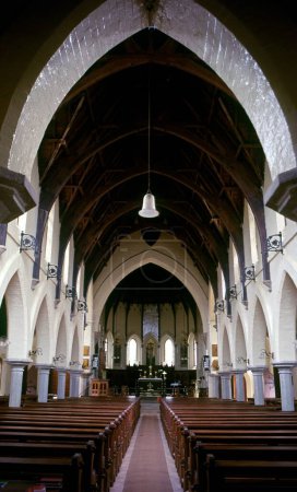 Innenraum der Kirche Saint George, Wellington, Connor, Nilgiris, Tamil Nadu, Indien