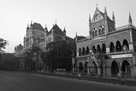 Foto de Elphinstone College y David Sassoon Library en Mumbai Maharashtra India - Imagen libre de derechos