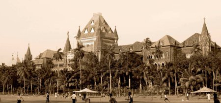 Photo for Mumbai clock tower, retro shot - Royalty Free Image