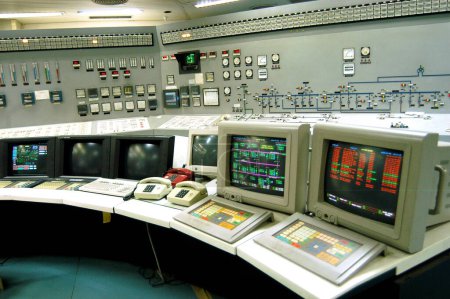 Photo for Control panel of the TATA Thermal Power Station , Trombay , Bombay now Mumbai , Maharashtra , India - Royalty Free Image