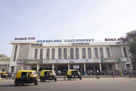 Photo for Cantonment railway station building ; Bangalore ; Karanataka ; India - Royalty Free Image