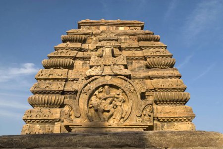 Téléchargez les photos : Patrimoine mondial de l'UNESCO ; Jambulingeshwara Temple Jambulinga construit en sept siècles à Pattadakal ; Karnataka ; Inde - en image libre de droit