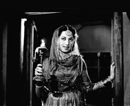 Foto de Actriz india de Bollywood Suraiya, India, Asia, 1947 - Imagen libre de derechos