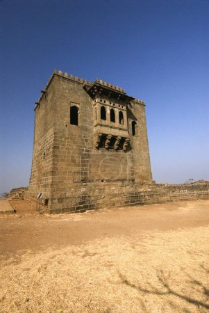 Lugar de nacimiento de chhatrapati shivaji maharaja en el fuerte Shivneri; Taluka Junnar; distrito Pune; Maharashtra; India