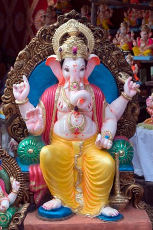 Photo for Idol of Lord Ganesh in Pune at Maharashtra India Asia - Royalty Free Image