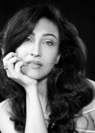 Photo for Indian film actress rituparna sengupta, india, asia - Royalty Free Image