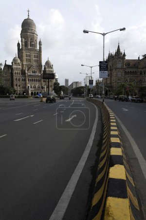 Photo for Municipal Corporation Building Mumbai Maharashtra India Asia July 2012 - Royalty Free Image