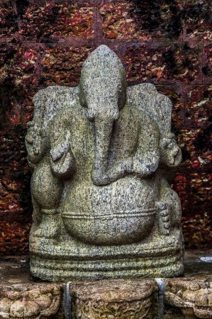 Ganesh statue folklore theatre museum, cochin, kerala, india, asia