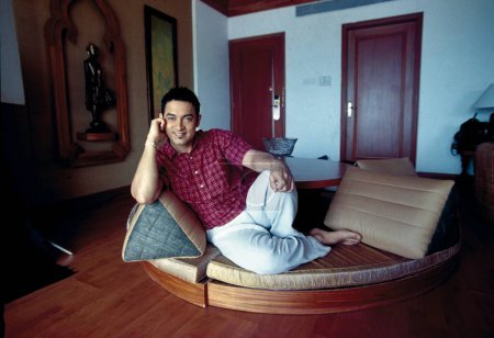 Photo for Indian Bollywood actor aamir khan in sun n sand hotel India Asia - Royalty Free Image