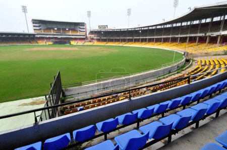 Photo for Motera Stadium of Gujarat Cricket Association Ahmedabad Gujarat India Asia - Royalty Free Image