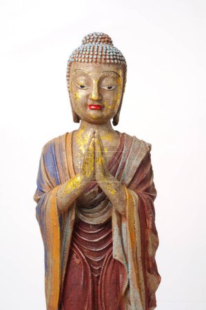 Photo for Fibre statue of lord buddha - Royalty Free Image